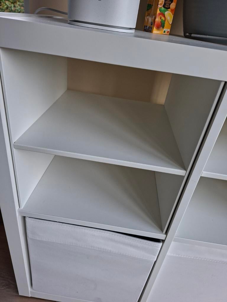 Inzet met deurtje en inzet met plankje voor IKEA Kallax kast, Huis en Inrichting, Ophalen