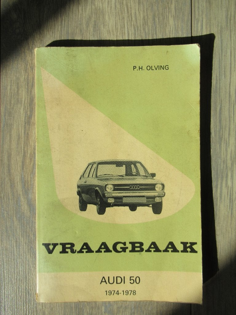 Vraagbaak Audi 50 1974-1978, Ophalen of Verzenden