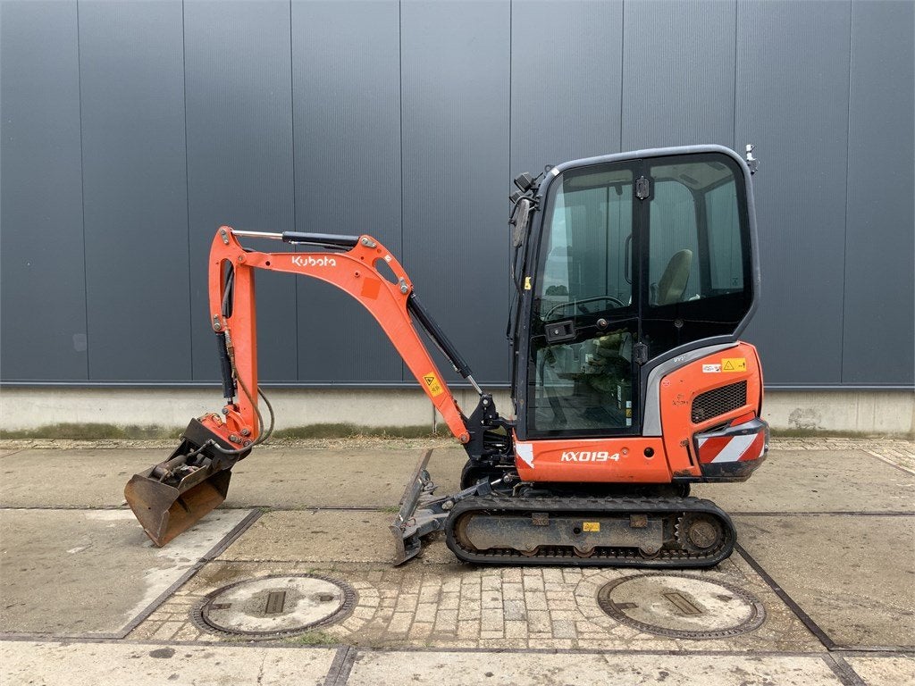 Kubota KX 019-4 (bj 2014), Graafmachine