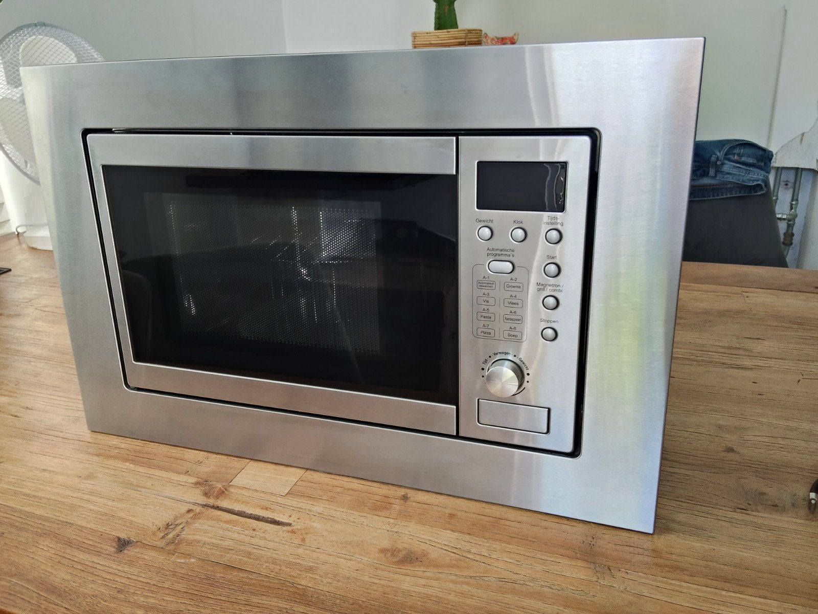 Exquisit EMW20.1G Inbouw Magnetron met Grill, Witgoed en Apparatuur, Magnetrons, Ophalen, 60 cm of meer, Grill, Inbouw