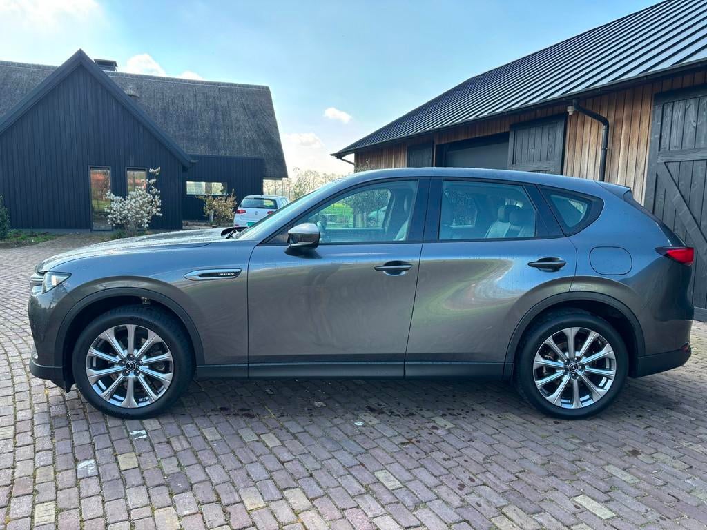 Mazda CX-60 2.5 e-SkyActiv PHEV Exclusive-Line,LEER.NAVIGATI, Auto's, Automaat, Gebruikt, 2500 kg, Bedrijf