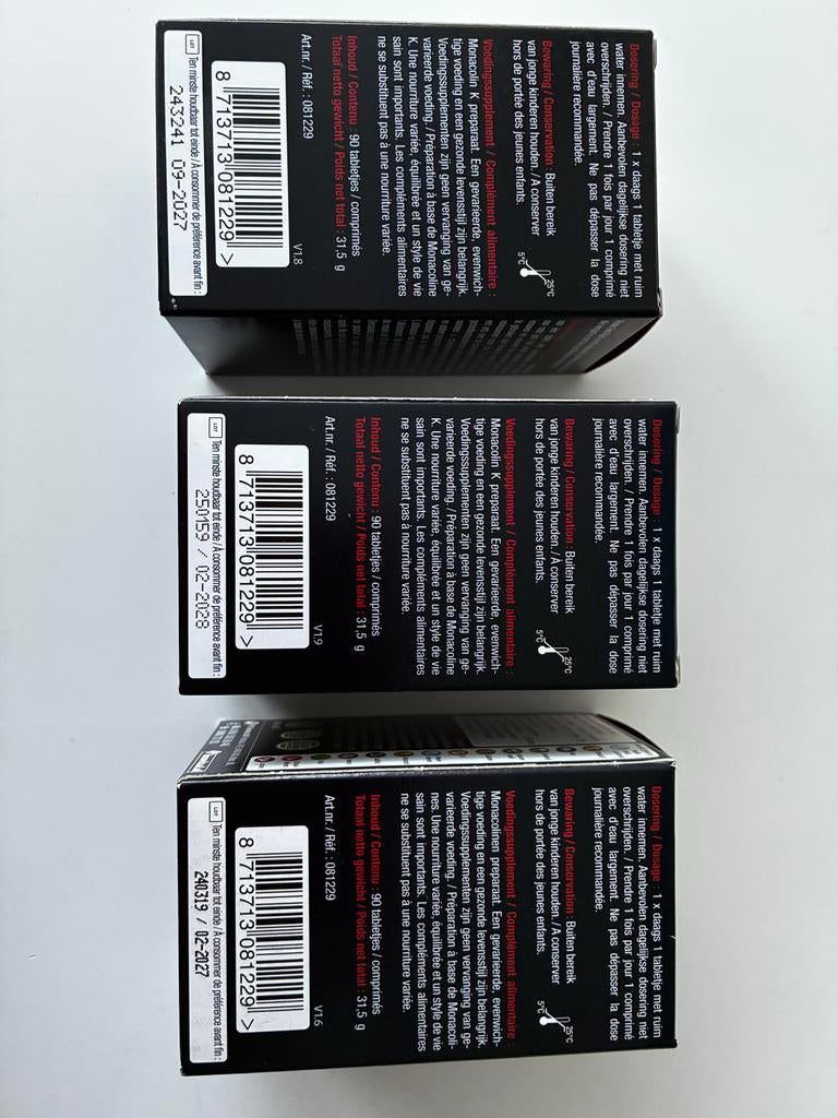 Lucovitaal Rode Gist Rijst Monacolin K - 3x90 tabletten, Ophalen of Verzenden, Nieuw, Poeder of Drank