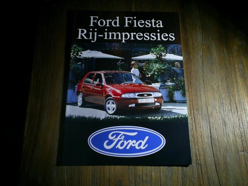 Ford Fiesta Rij impressies 1996 24 pag., Verzenden, Zo goed als nieuw, Ford