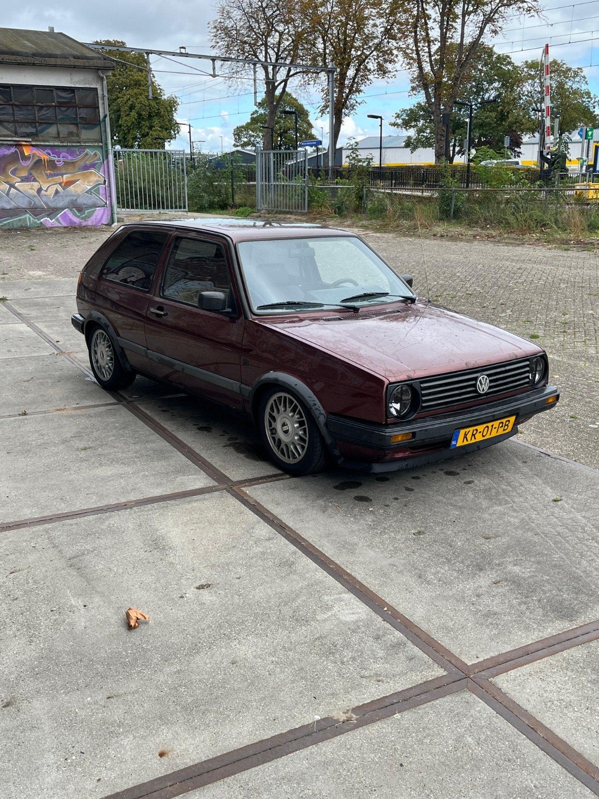 vw Golf 2, Voorwielaandrijving, Beige, Te koop, Hatchback