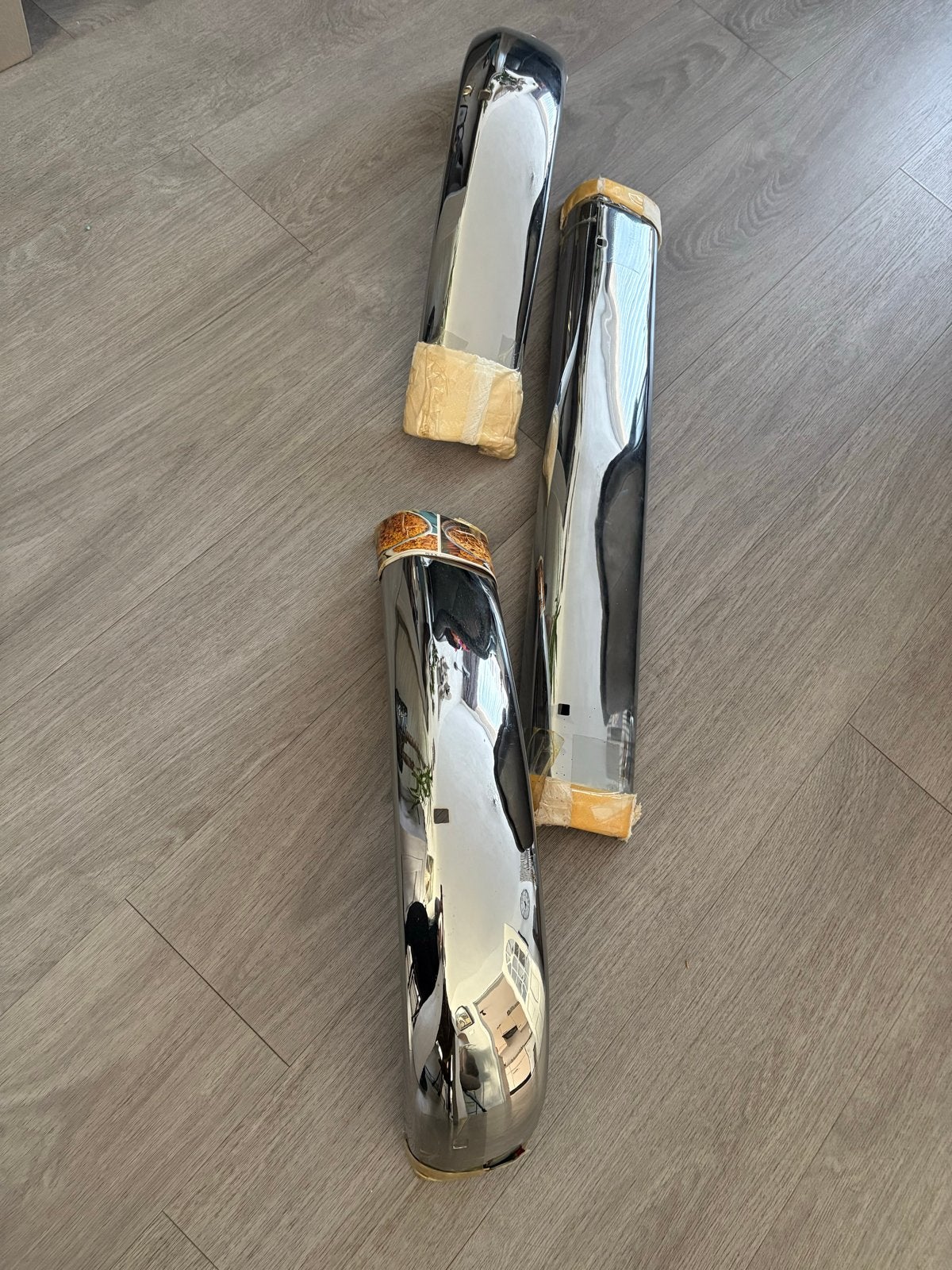 chrome bumper voor opel kapitan, Auto-onderdelen, Voor, Nieuw, Ophalen of Verzenden, Oldtimer onderdelen