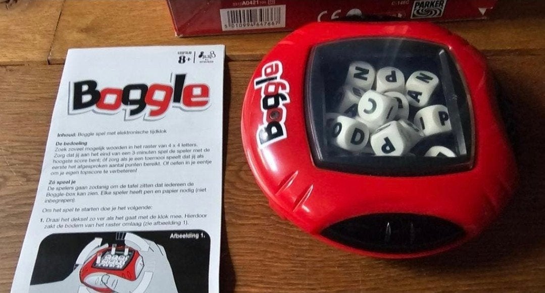 Boggle elektronische- werkt - verzenden mogelijk, Hobby en Vrije tijd, Vijf spelers of meer, Ophalen