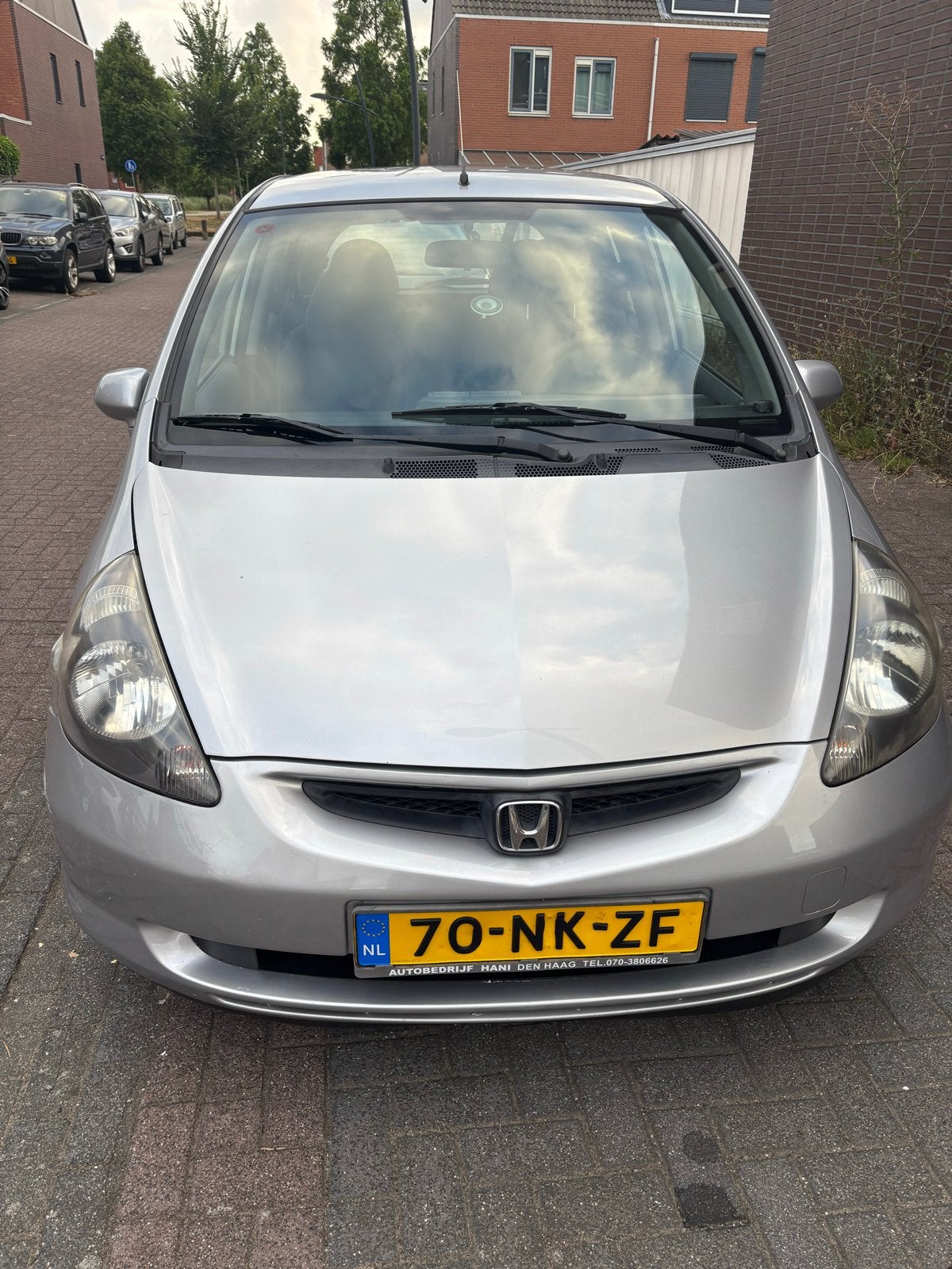 Honda Jazz 1.4 I CVT 2004 Grijs, Auto's, Honda, 83 pk, 450 kg, 40 €/maand, 4 cilinders