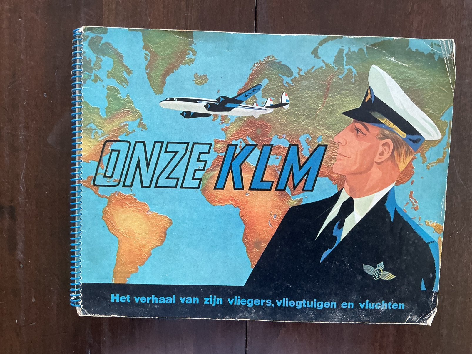 Onze KLM plaatjesalbum, Verzamelen, Ophalen of Verzenden, Zo goed als nieuw, Boek of Tijdschrift