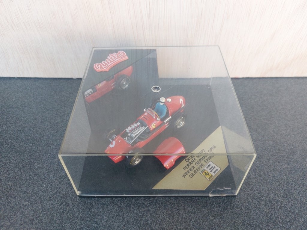 Ferrari 500 F2 Winner German GP 1953 Farina Quartzo 1:43 OVP, Ophalen of Verzenden, Zo goed als nieuw, Auto, Overige merken