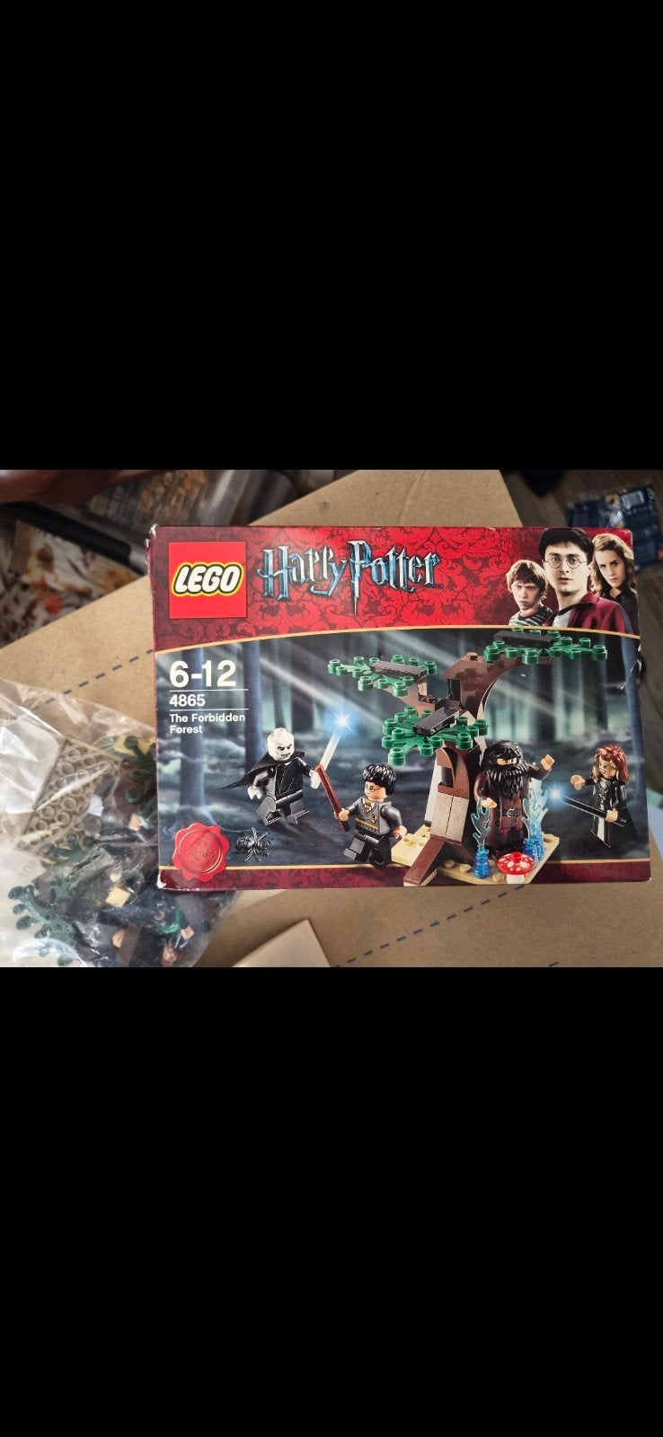 LEGO Harry Potter 4865 Het Verboden Bos, Inclusief minifiguren, Lego, Ophalen of Verzenden, Complete set