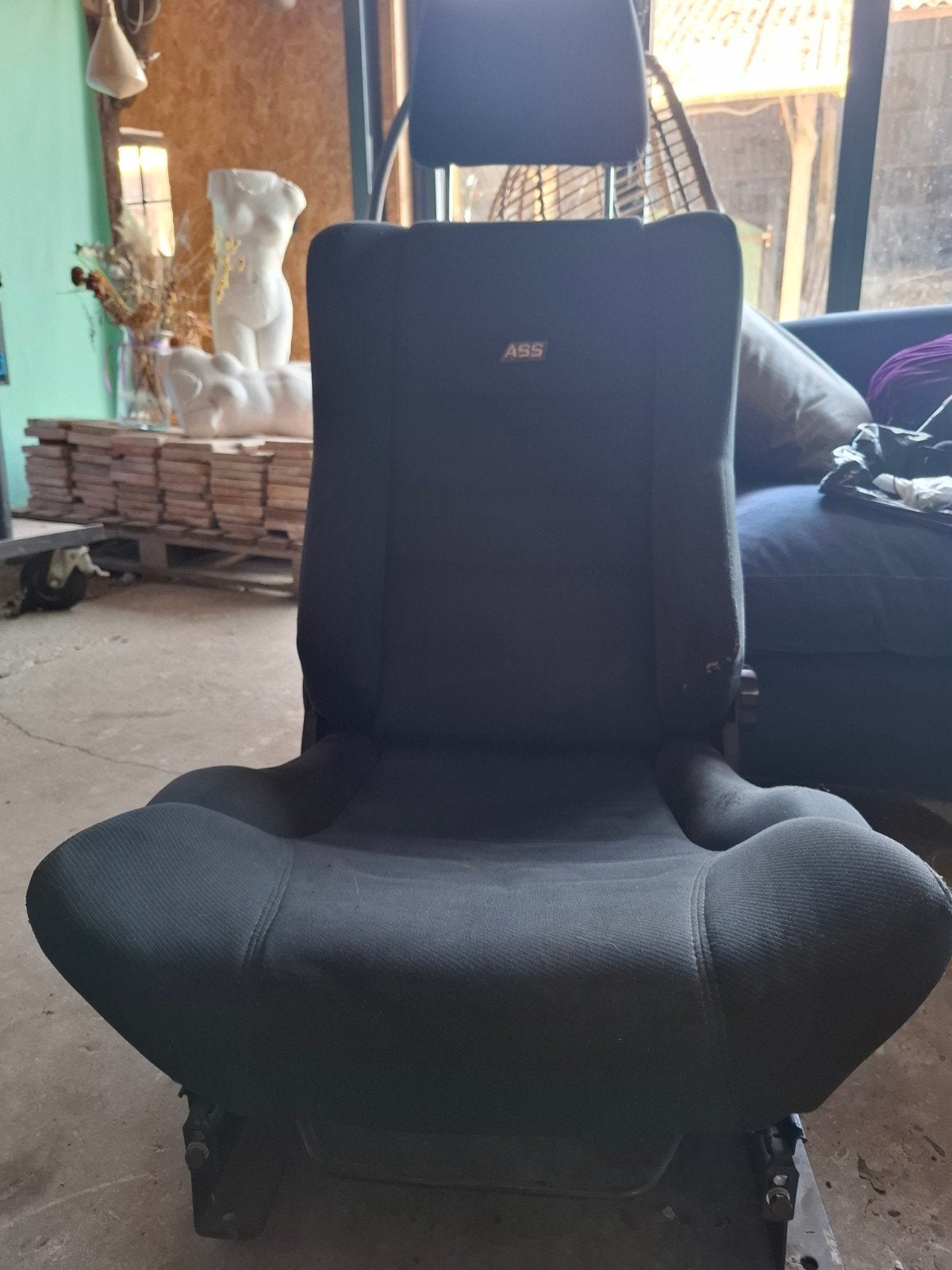 ASS autostoel te koop, Auto-onderdelen, Interieur en Bekleding, Ophalen
