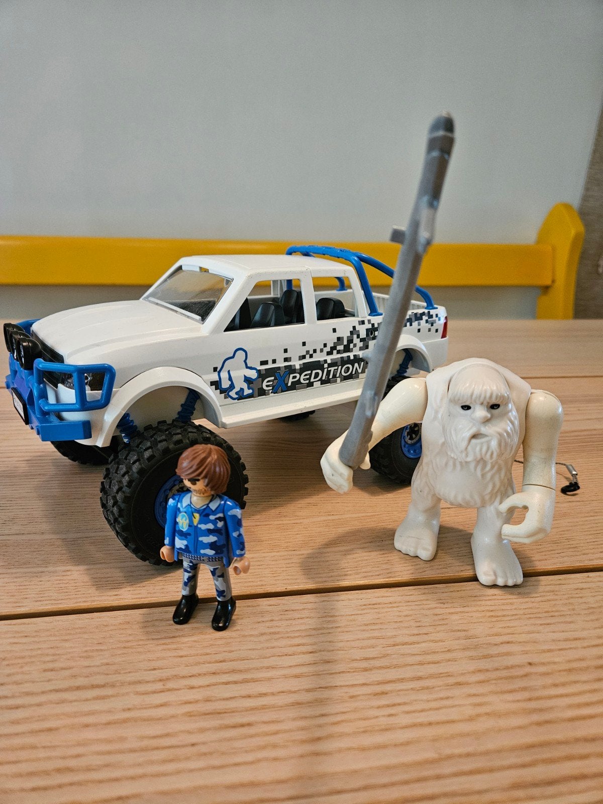 Playmobil Expedition Truck met Yeti en figuren, Ophalen of Verzenden, Gebruikt