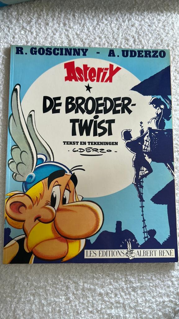 Asterix- De Broedertwist (1980)- oude Nederlandstalige strip, Boeken, Stripboeken, Gelezen, Eén stripboek, Ophalen of Verzenden