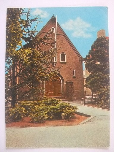 Q64 Muiderberg - Gereformeerde kerk - 1971, Verzenden, 1960 tot 1980, Gelopen, Noord-Holland