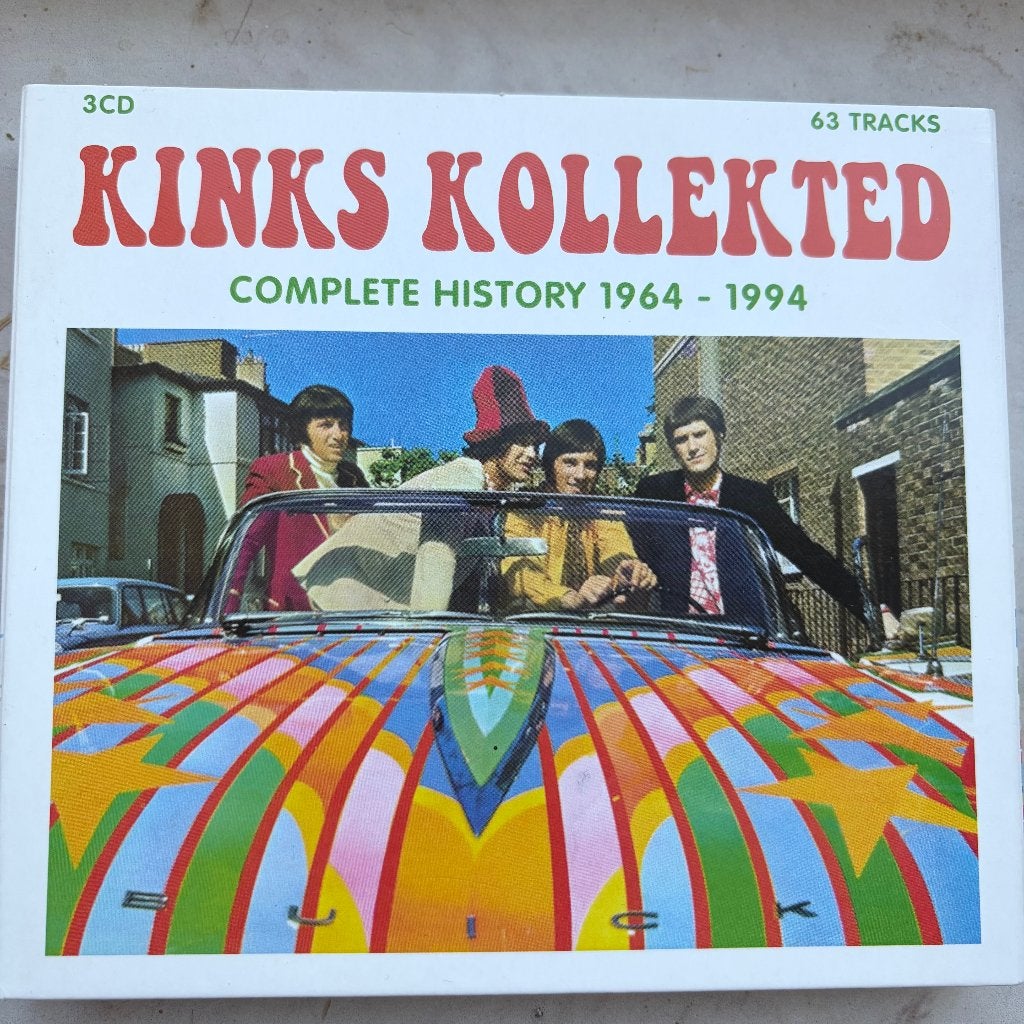 The Kinks - Kinks Kollekted (3CD Digipack + Boekje)Universal, Digipak, Rock, Boxset, Ophalen of Verzenden