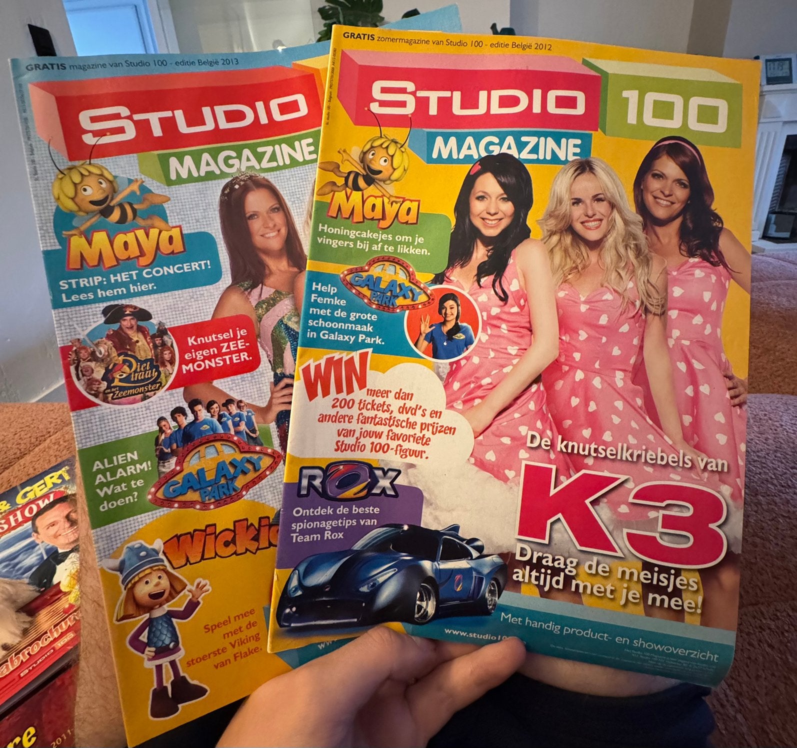 Studio 100 Magazine uit 2012 & 2013, Ophalen of Verzenden, Zo goed als nieuw, Overige typen