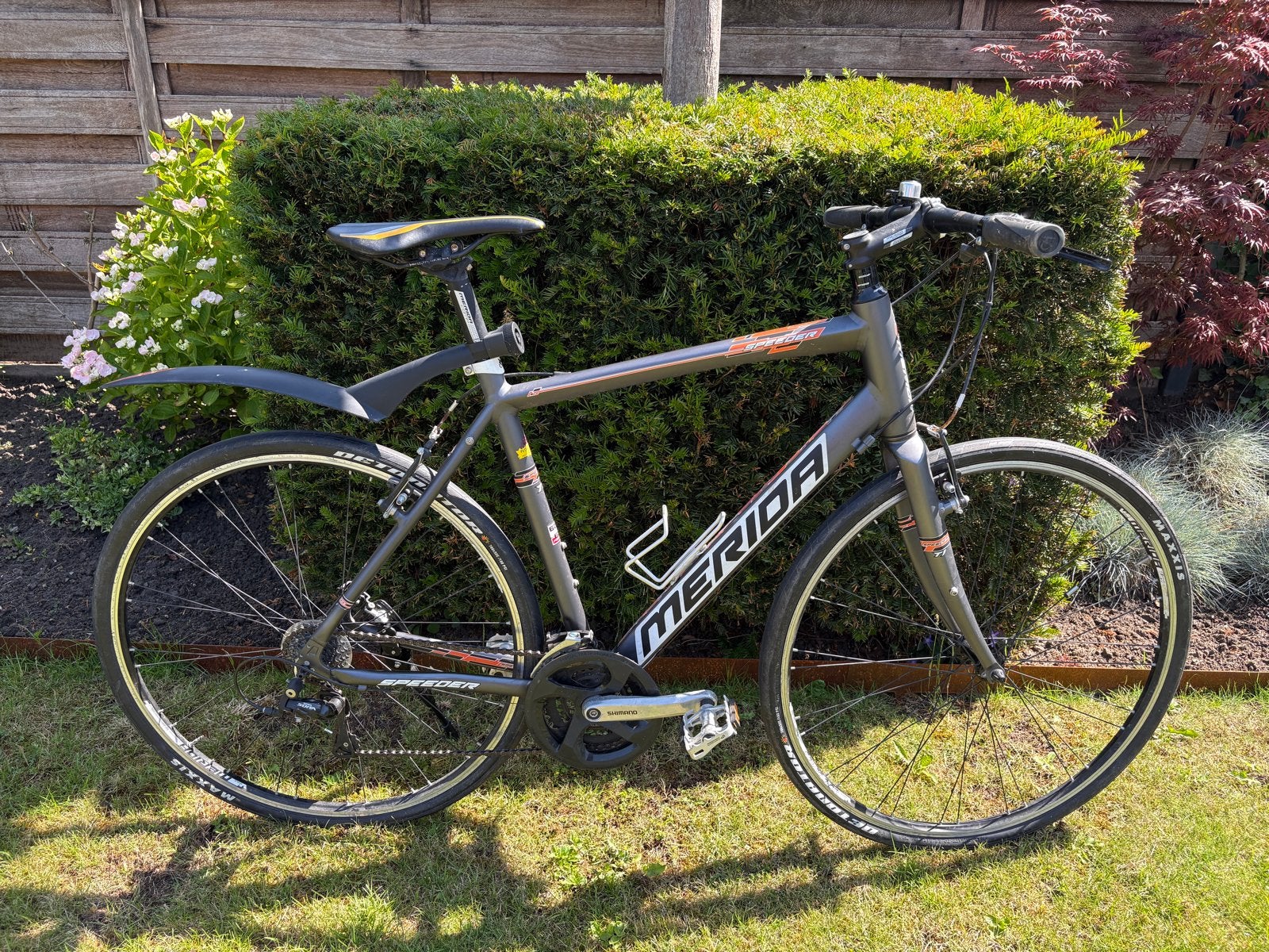 Merida Speeder T1 Hybride Fiets - Maat 54cm, 28 inch, Gebruikt, Velgrem, Meer dan 20 versnellingen