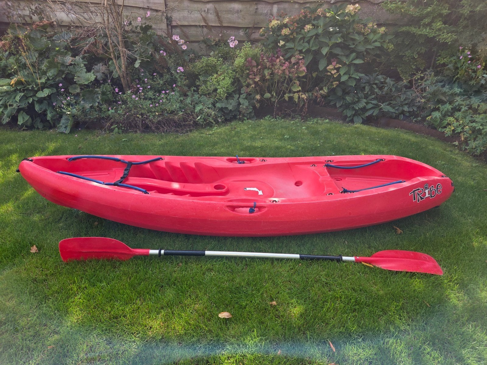 Perception Tribe 9.5 Sit-on-Top Kajak | Kayak met Peddel, Watersport en Boten, Ophalen, Gebruikt, Eén persoon, Met peddels