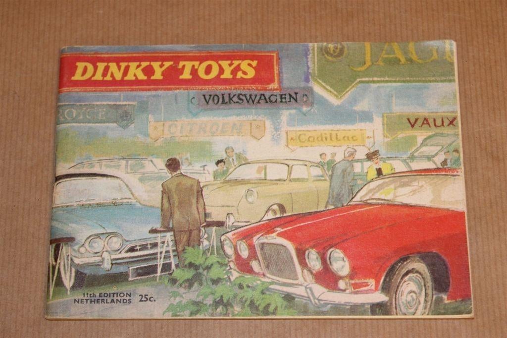 Oude Dinky Toys catalogus - 11e editie - 1963, Ophalen of Verzenden
