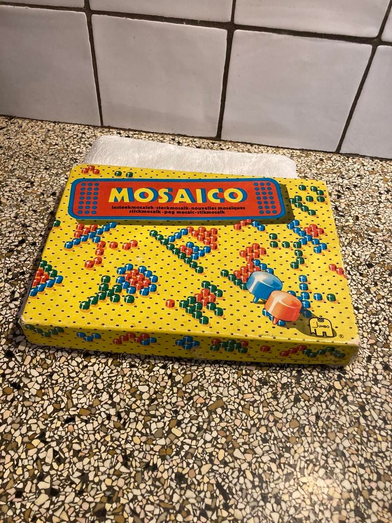 Oud mosaic spel, Ophalen of Verzenden