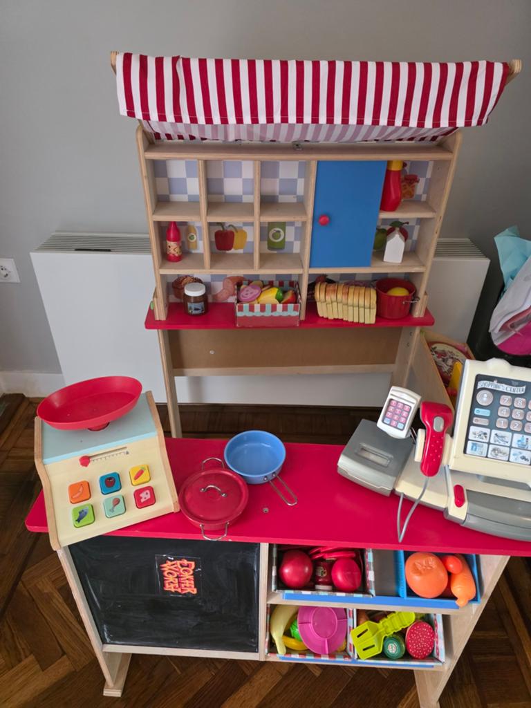 Speelgoedwinkel met accessoires, Ophalen, Jongen of Meisje