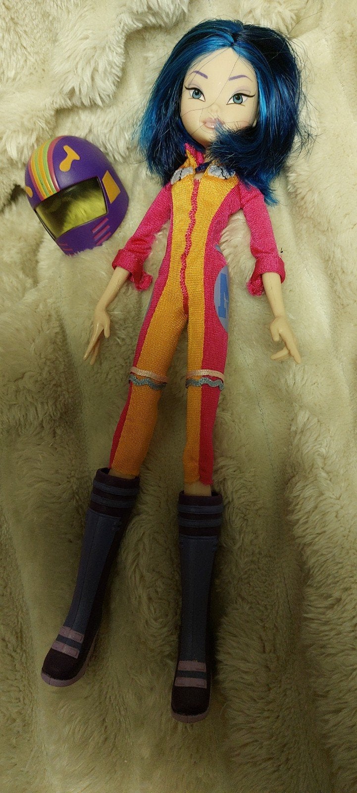 musa biker barbie doll winx, Ophalen of Verzenden, Zo goed als nieuw