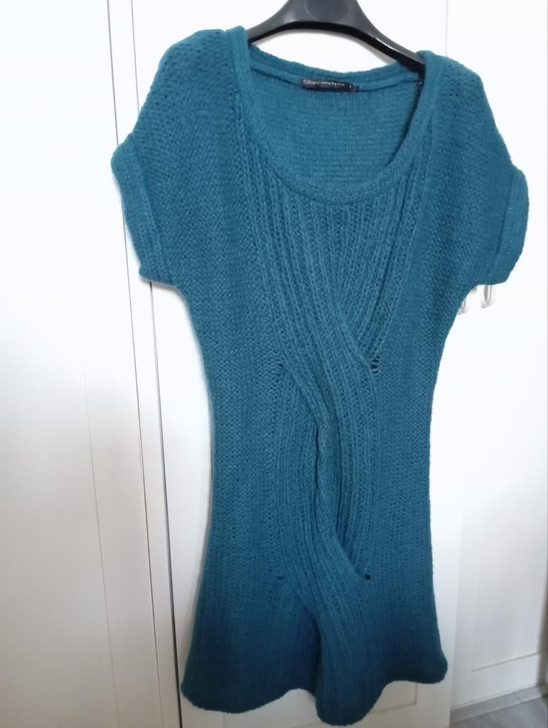 Blauwe jurk van Steps | maat S, Blauw, Ophalen of Verzenden, Zo goed als nieuw, Steps
