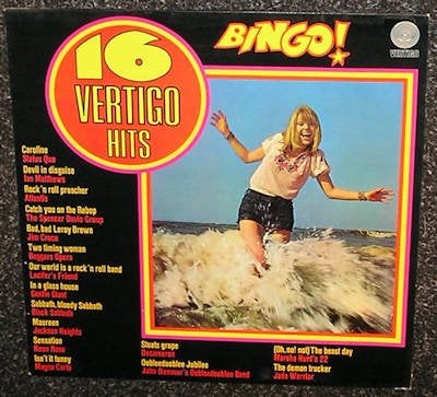 16 Vertico Hits – Bingo – Diverse Artiesten 1973 LP2256, LP, Rock, Gebruikt, Ophalen of Verzenden