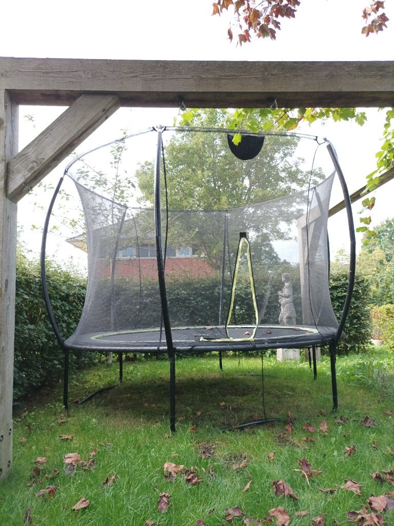 Exit Trampoline 305cm incl. net. Compleet., Kinderen en Baby's, Ophalen, Gebruikt
