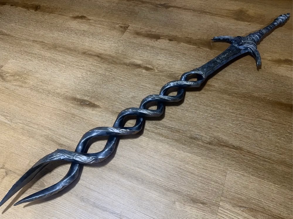Uniek 3D-geprint fantasiezwaard - Decoratie/Cosplay, Ophalen of Verzenden, Nieuw, Avontuur en Actie