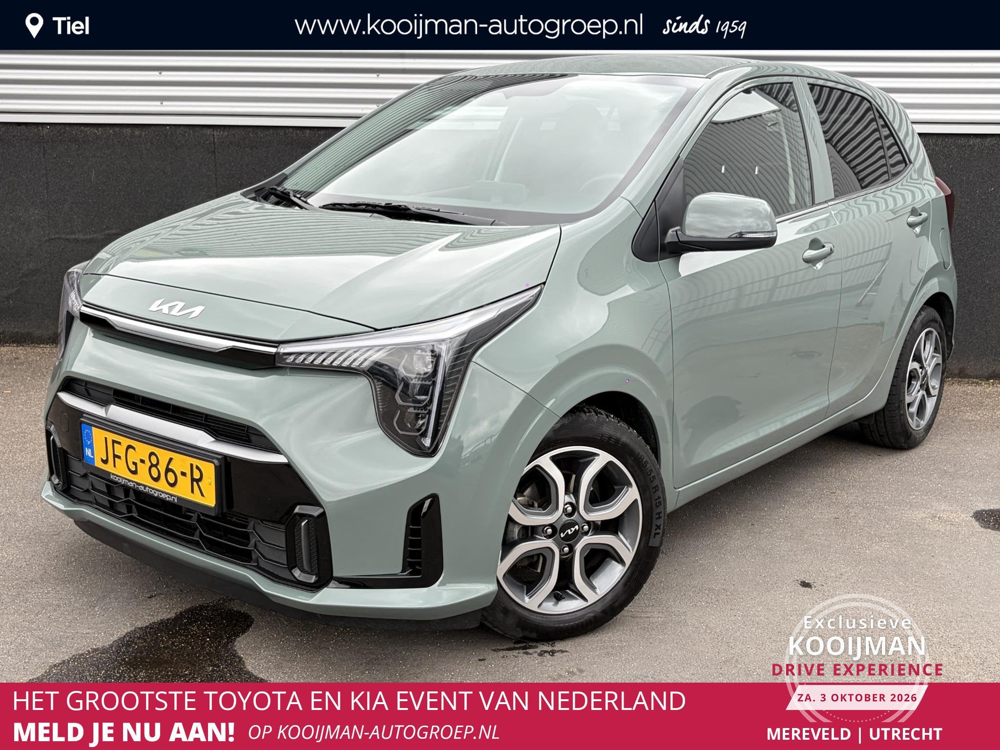 Kia Picanto 1.0 DPI ExecutiveLine NL-auto, Stoel- & Stuurwie