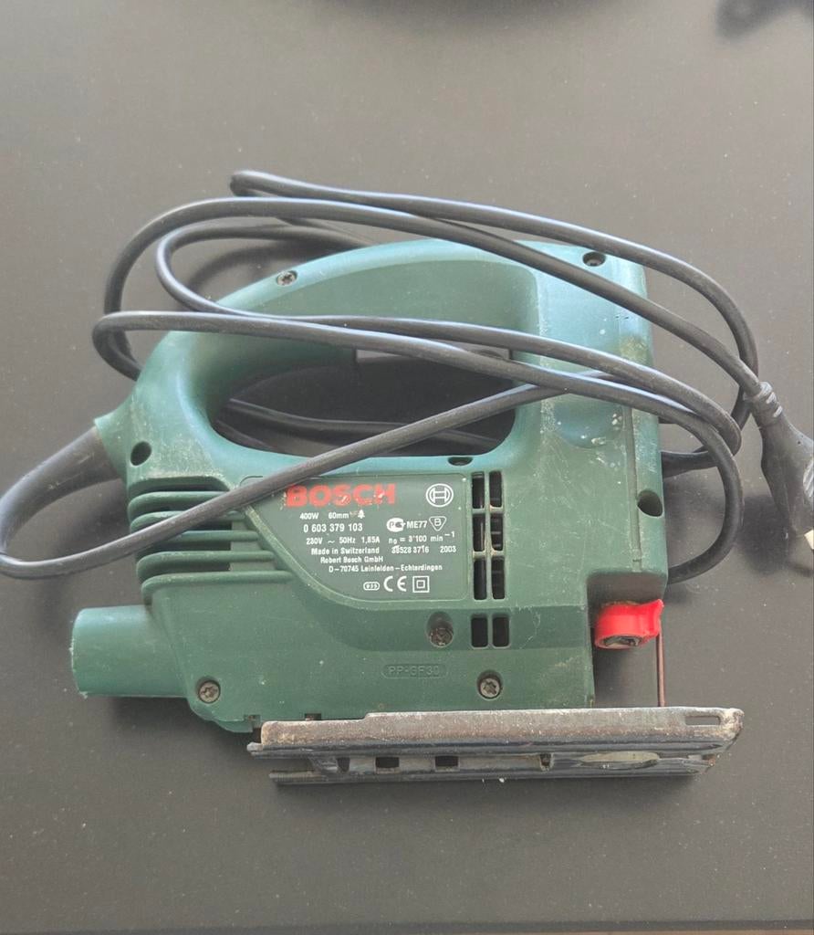 Bosch Decoupeerzaag 400W - Goede staat, Doe-het-zelf en Verbouw, Gereedschap | Zaagmachines, Gebruikt, Decoupeerzaag, Ophalen of Verzenden