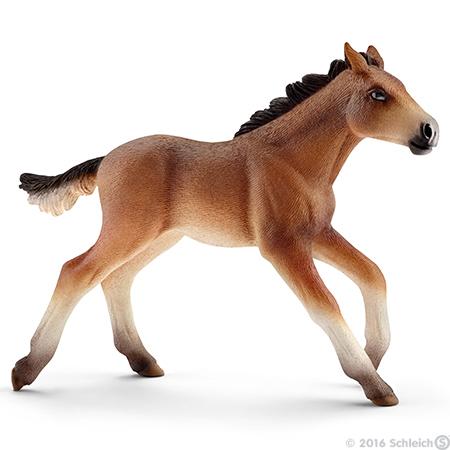 Schleich 13807 mustang veulen, dierfiguur, Ophalen of Verzenden, Zo goed als nieuw, Paard, Beeldje of Figuurtje