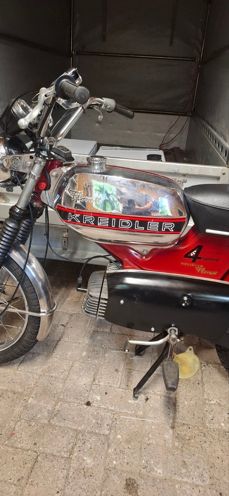 Kreidler bloktank, Ophalen of Verzenden, Tank