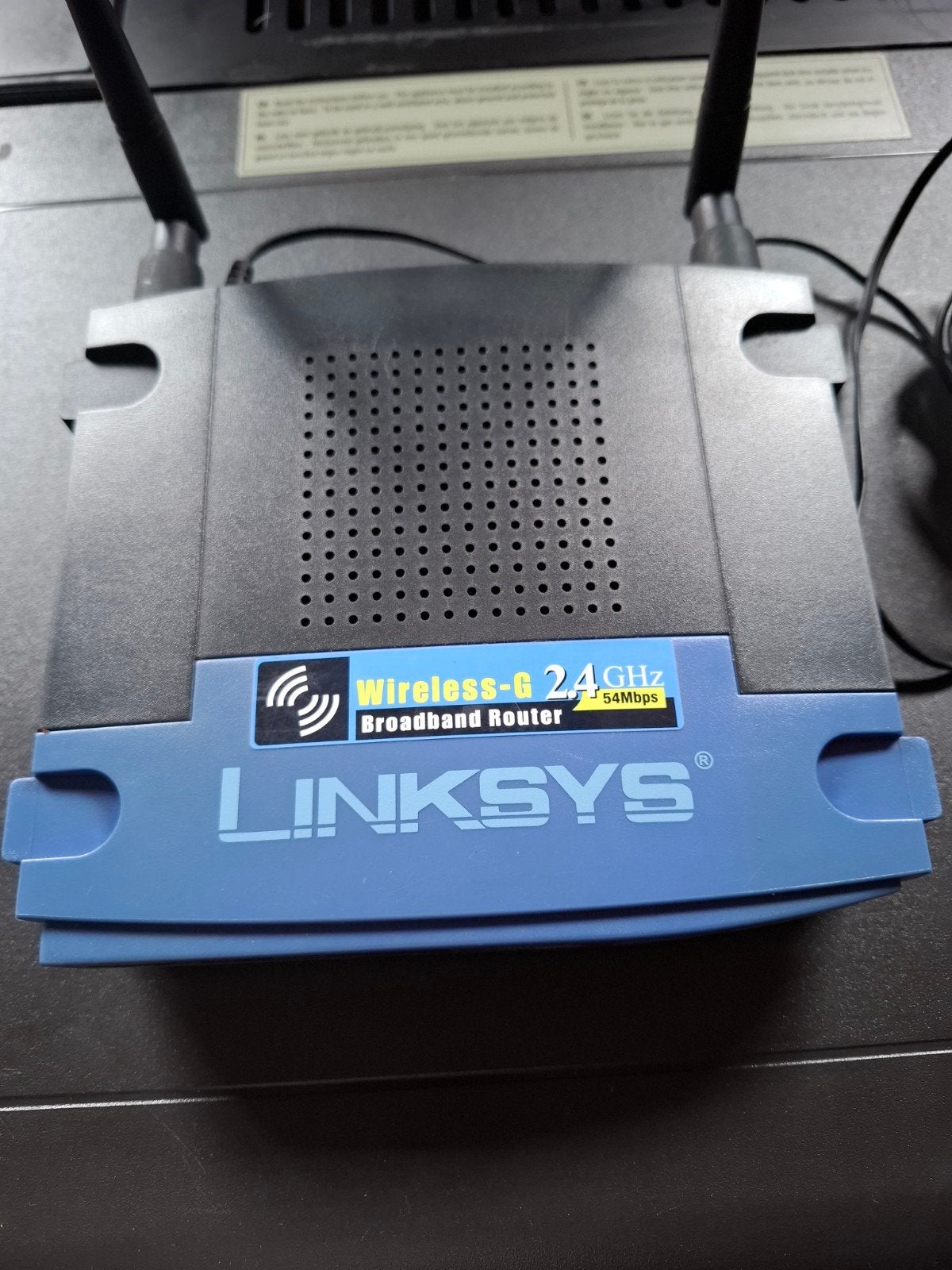 Linksys Wireless-G Broadband Router WRT54G, Ophalen of Verzenden, Gebruikt, Router, Linksys