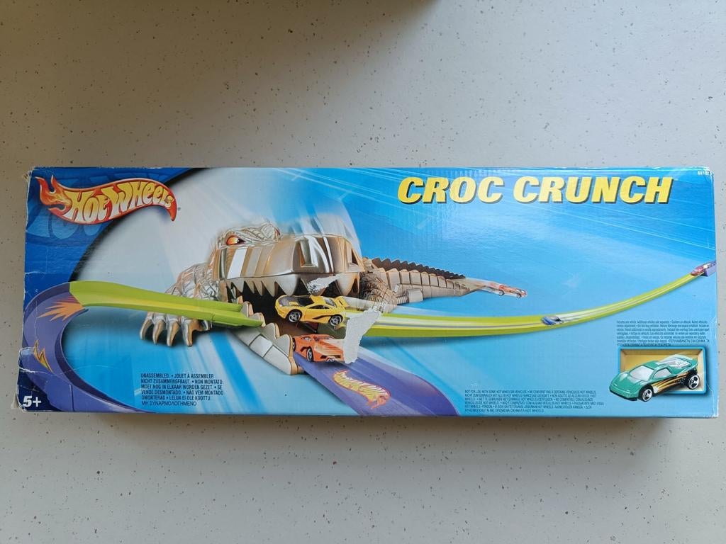 Hot Wheels Croc Crunch Baan, Ophalen of Verzenden, Nieuw