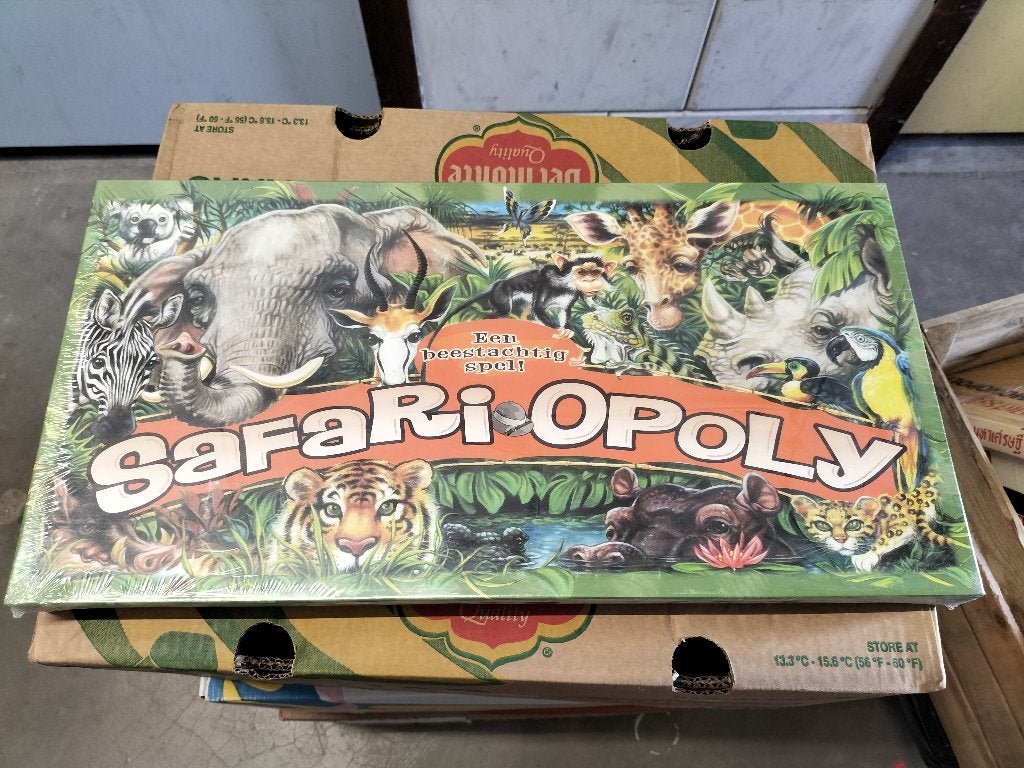 Safariopoly, Hobby en Vrije tijd, Ophalen of Verzenden, Nieuw, Waddingtons