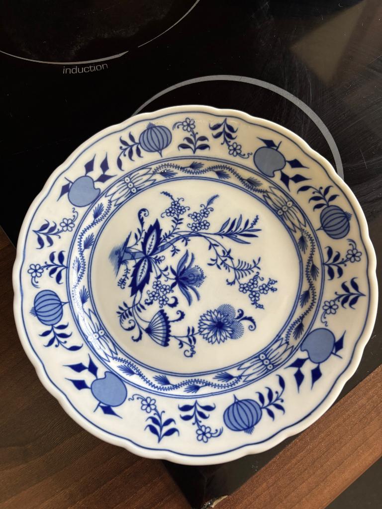 Zwiebelmuster ontbijtbord Bavaria, Antiek en Kunst, Antiek | Servies los, Ophalen