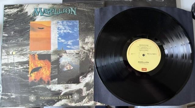 Marillion - Seasons End Zimbabwe lp, Ophalen of Verzenden, Gebruikt, 12 inch
