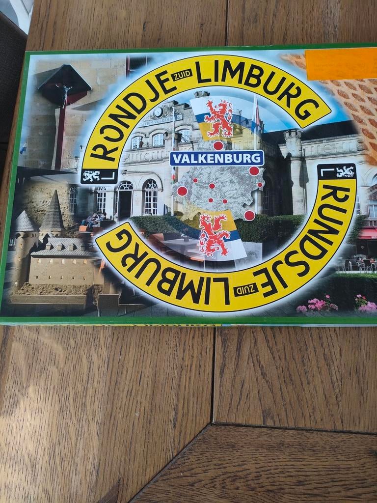 Rondje Zuid Limburg bordspel, Hobby en Vrije tijd, Gezelschapsspellen | Bordspellen, Ophalen of Verzenden, Nieuw