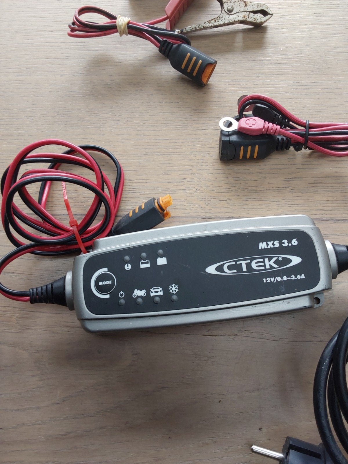 CTEK MXS 3.6 Druppellader 12V/0.8-3.6A, Ophalen of Verzenden, Gebruikt