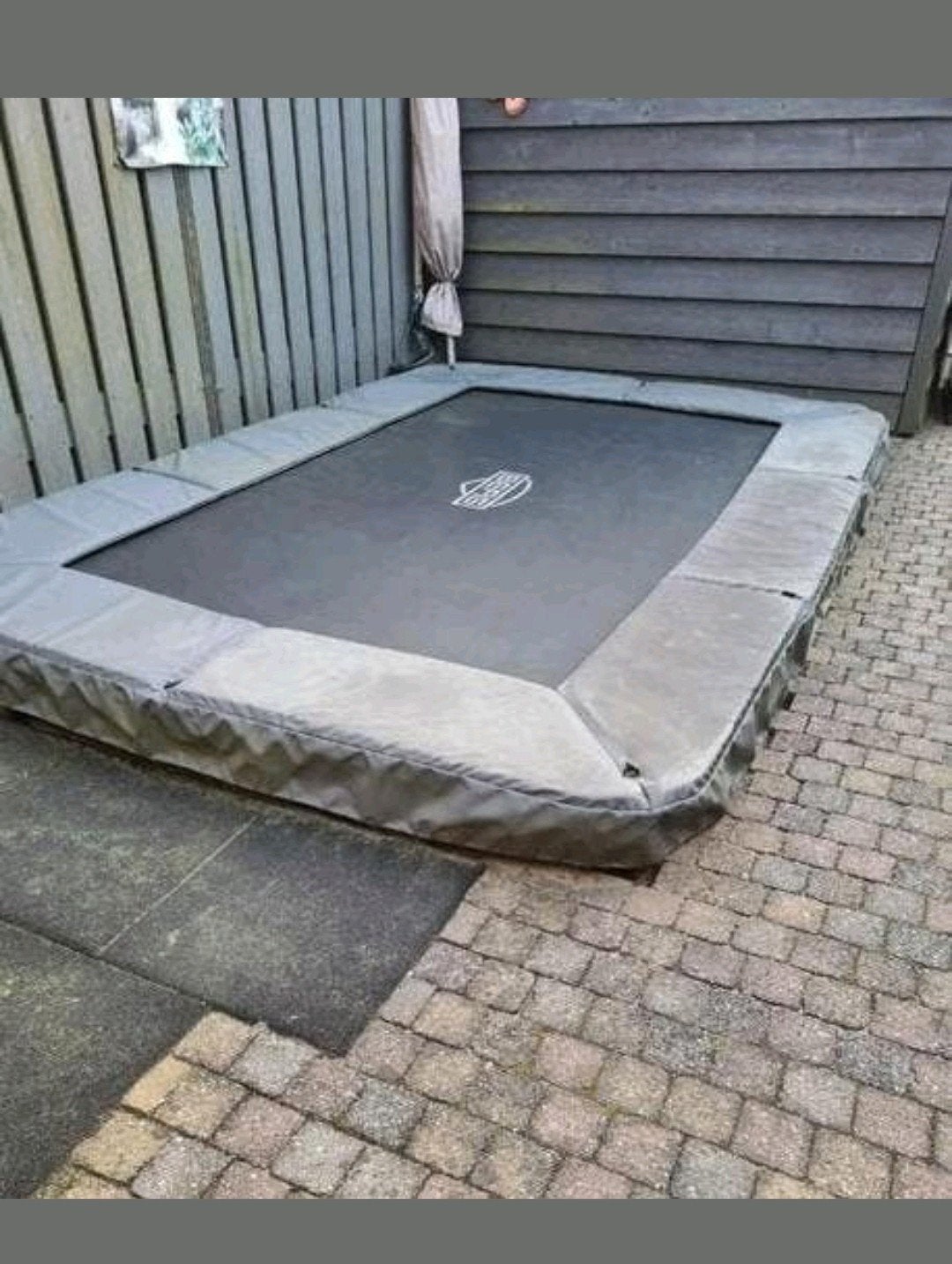 BERG  InGround Trampoline - Rechthoekig 220x330, Ophalen, Gebruikt