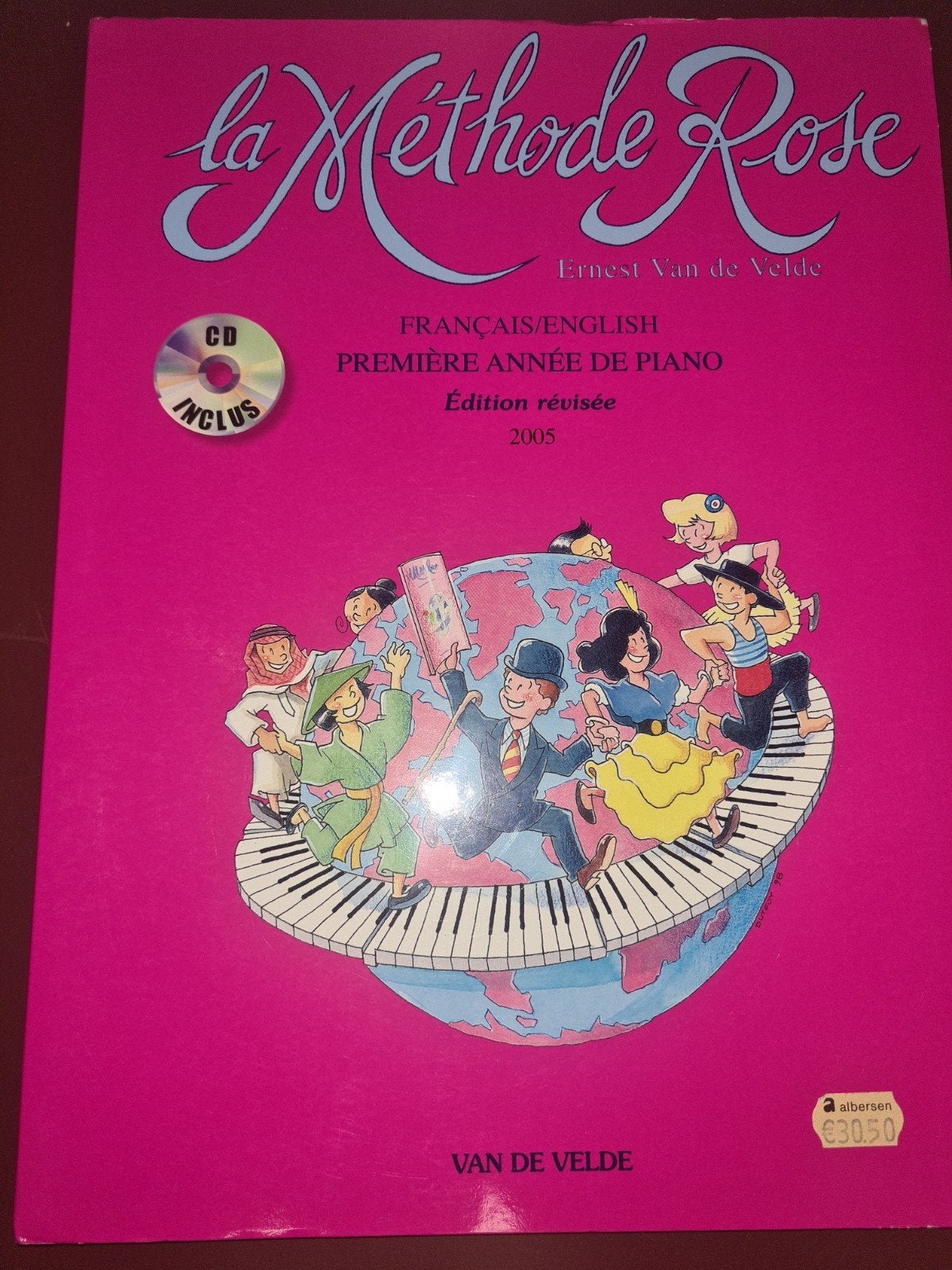 La methode Rose door Ernest van de Velde, Gebruikt, Klassiek, Les of Cursus, Ophalen of Verzenden
