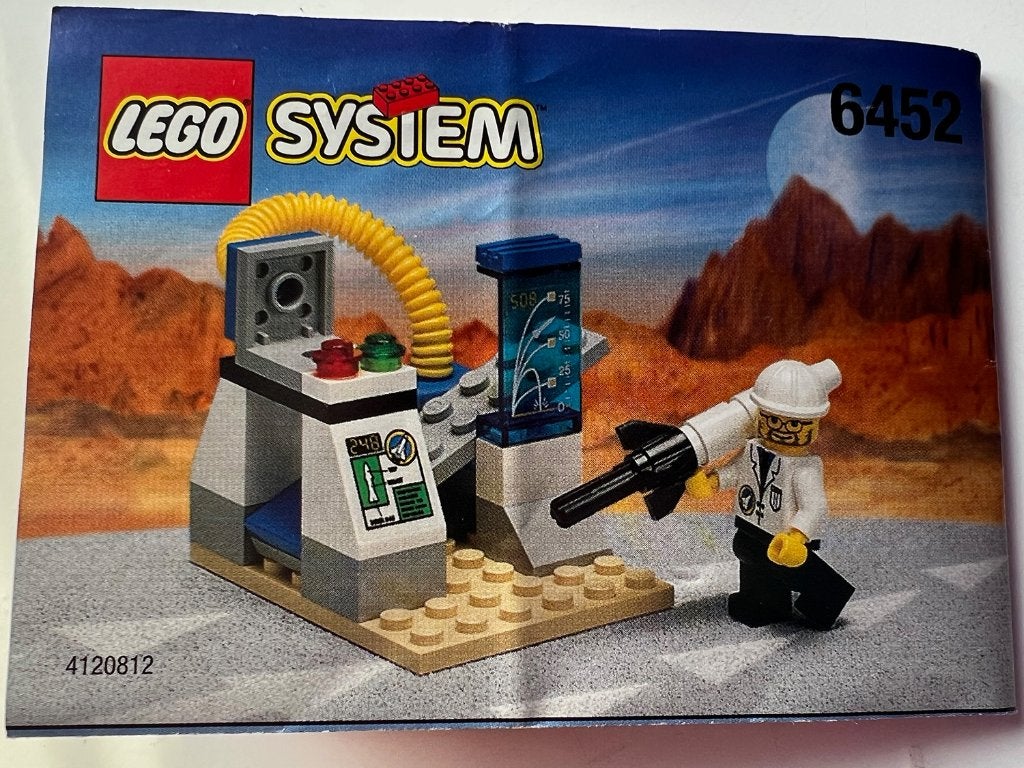 Lego mini rocket launcher 6452, Lego, Ophalen of Verzenden, Zo goed als nieuw, Space
