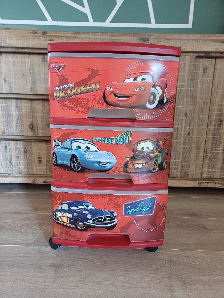 Curver Cars ladekast, Zo goed als nieuw, Minder dan 50 cm, Ophalen, Minder dan 90 cm