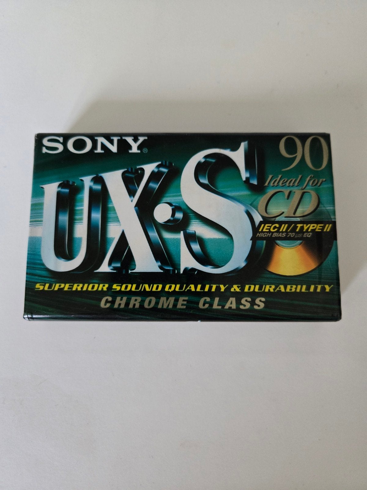 In seal: Sony UX-S 90 Cassettebandje, Overige genres, 1 bandje, Ophalen of Verzenden, Nieuw in verpakking