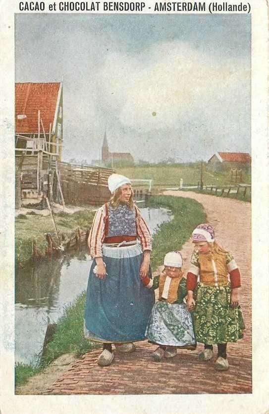 300-416-021 Amsterdam Cacao et Chocolat Bensdorp, Verzenden, Voor 1920, Noord-Holland