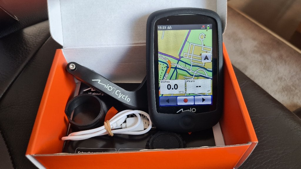 Fietsnavigatie MIO cyclo 200 Discover, Fietsen en Brommers, Fietsaccessoires | Fietscomputers, Ophalen of Verzenden, Nieuw