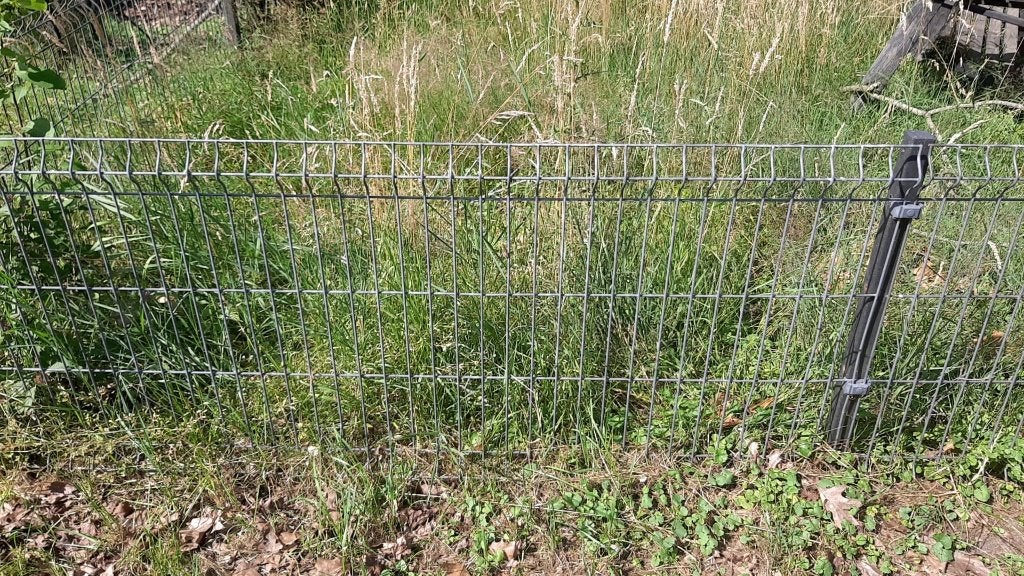 Zinken hek 80 cm hoog, Ophalen, Gebruikt, Overige materialen, Sierhekwerk