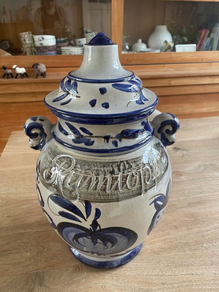 Rumtopf met deksel, West Germany, Antiek en Kunst, Antiek | Keramiek en Aardewerk, Ophalen of Verzenden
